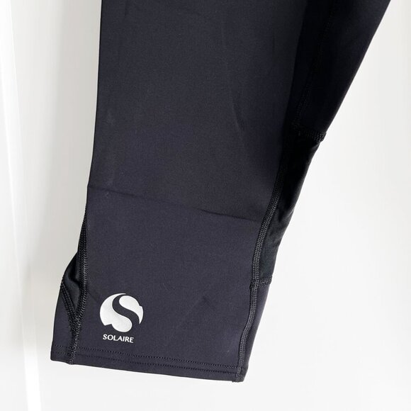 Solaire Athletic Compression Workout Capris Pants - Picture 4 of 7